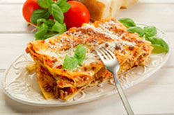 All Things COOKING FOOD & WINE: restaurant dish, lasagna